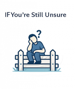 Person sitting on a bench thinking.